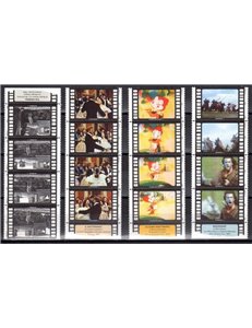 SAN MARINO 1995 Centenario del cinema 16v MNH**