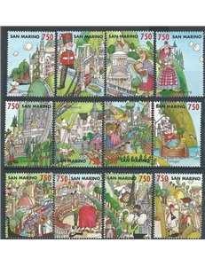 SAN MARINO 1993 The Europa Village 12v MNH**
