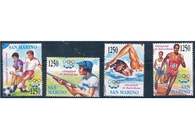 SAN MARINO 1992 Olimpiadi di Barcellona 4v MNH**