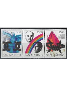 SAN MARINO 1991 Nasce la Nuova Europa 3v MNH**