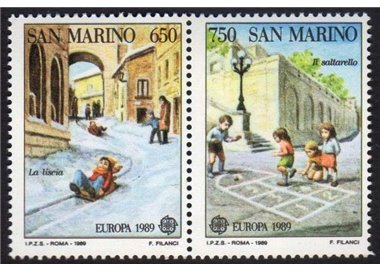 SAN MARINO 1989 Europa 2v MNH**