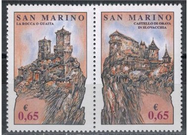 SAN MARINO 2007 Rocks of Freedom 2v MNH**
