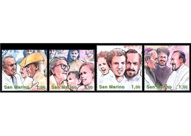 SAN MARINO 2004 Anniversario del meeting di Rimini 4v MNH**