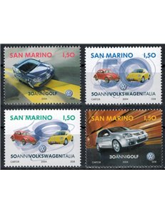 SAN MARINO 2004 Volkswagen 4v MNH**