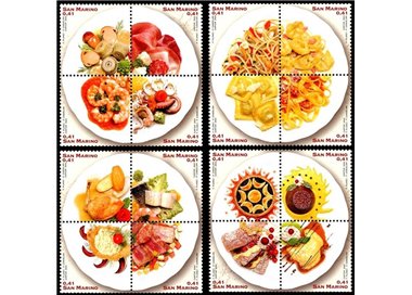 SAN MARINO 2003 Flavors of our land 16v MNH**