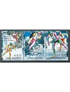 SAN MARINO 2003 Nordic World Ski Championships 3v MNH**