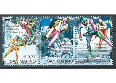SAN MARINO 2003 Nordic World Ski Championships 3v MNH**