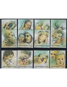 SAN MARINO 2002 Christmas 12v MNH**