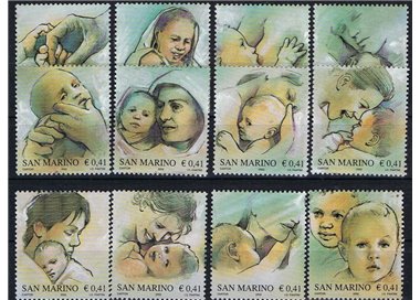 SAN MARINO 2002 Christmas 12v MNH**