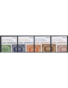SAN MARINO 2002 First stamp of San Marino 4v MNH**