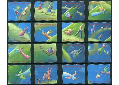 SAN MARINO 2001 Natale 16v MNH**