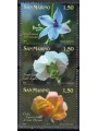SAN MARINO 2011 Fiori dedicati a San Marino 3v MNH**