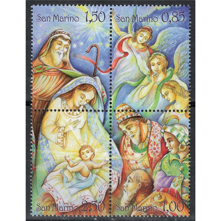 SAN MARINO 2011 Natale 4v MNH**