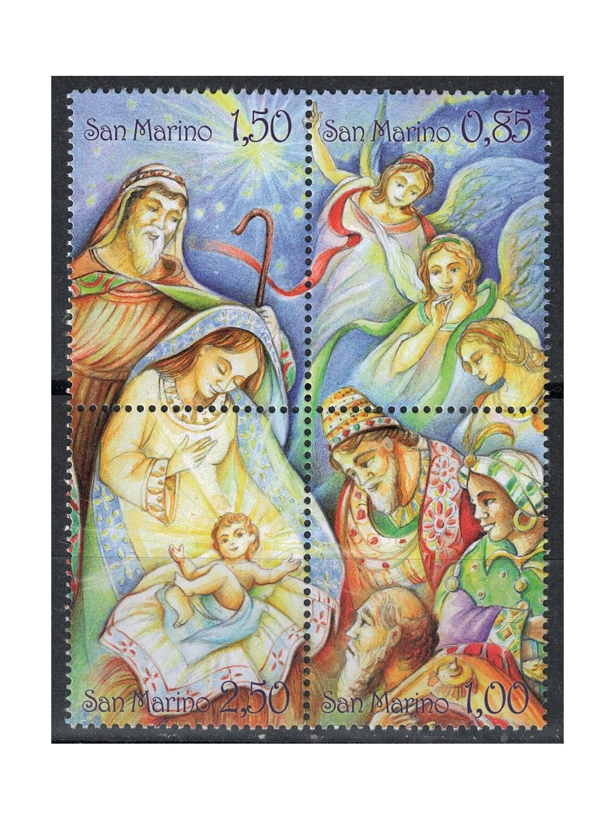 SAN MARINO 2011 Natale 4v MNH**