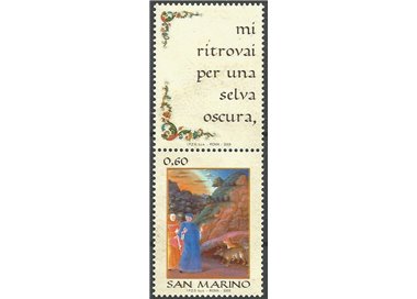 SAN MARINO 2009 Giornata della lingua italiana (vert.) MNH**