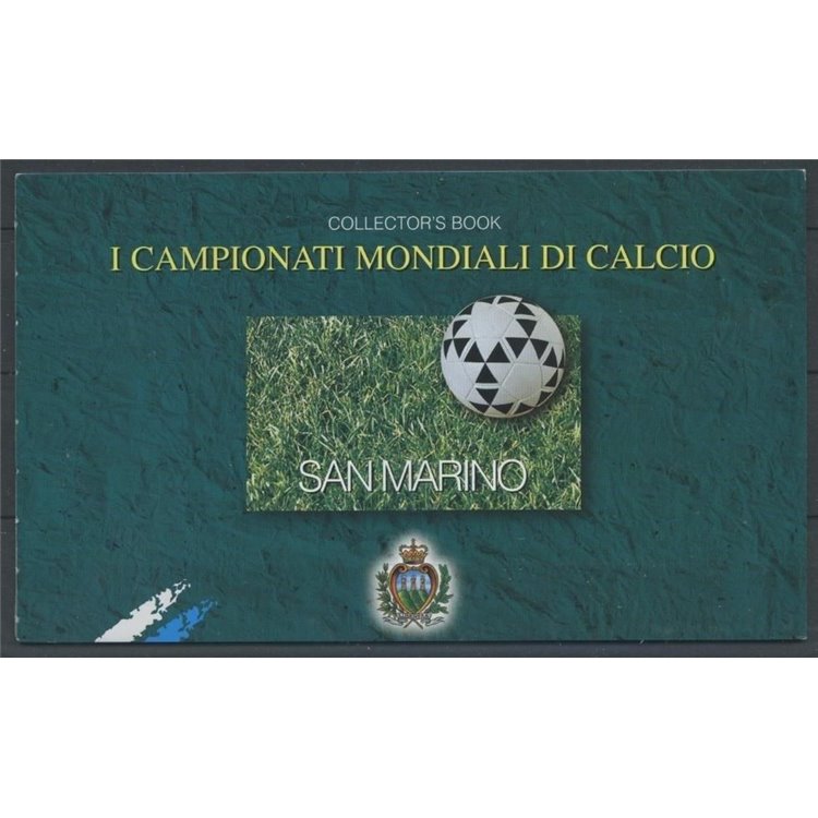 SAN MARINO 1998 Football World Cup booklet MNH**