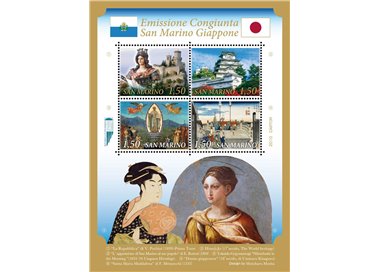 SAN MARINO 2010 Joint issue San Marino and Japan s/s MNH**