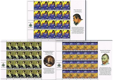 SAN MARINO 2003 Great Masters of Painting 3 m/s MNH**