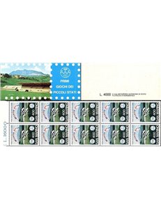 SAN MARINO 1985 Giochi sportivi dei Piccoli Stati LB MNH**