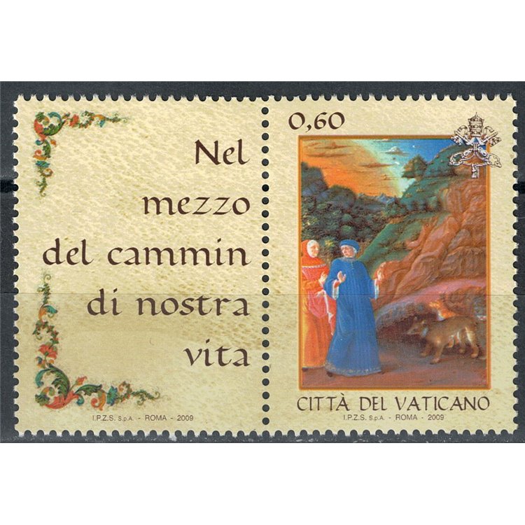 VATICANO 2009 Giornata della lingua italiana (orizz.) MNH**