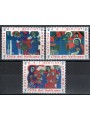 VATICAN 2001 Christmas 3v MNH**