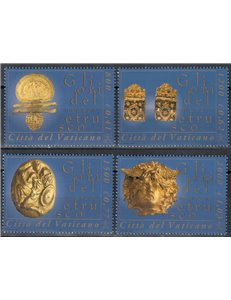 VATICAN 2001 The Gold of the Etruscan Museum 4v MNH**