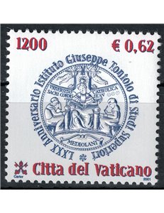VATICAN 2001 Giuseppe Toniolo Institute MNH**