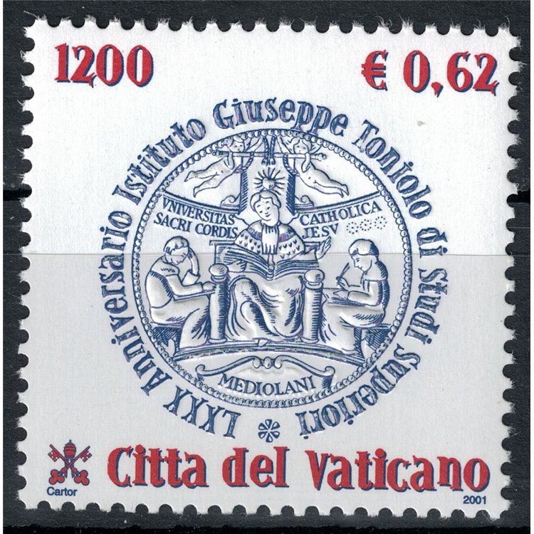 VATICANO 2001 Istituto Giuseppe Toniolo MNH**