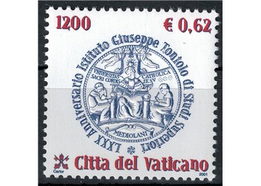 VATICAN 2001 Giuseppe Toniolo Institute MNH**