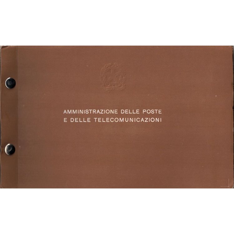 ITALY 1980 Official Italian Post Office Booklet