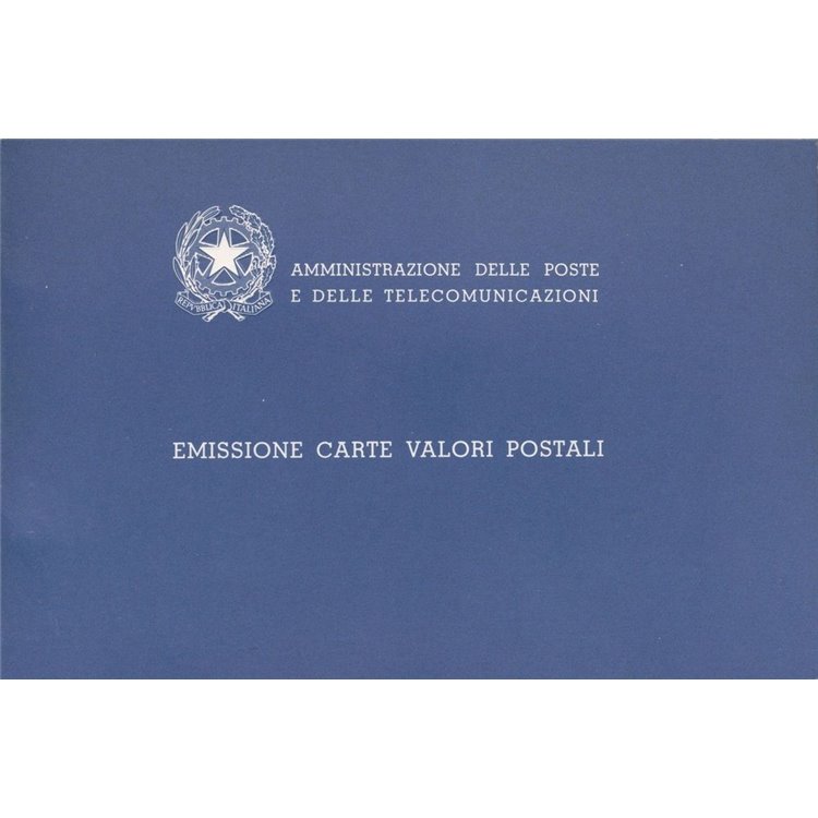 ITALY 1987 Official Italian Post Office Booklet