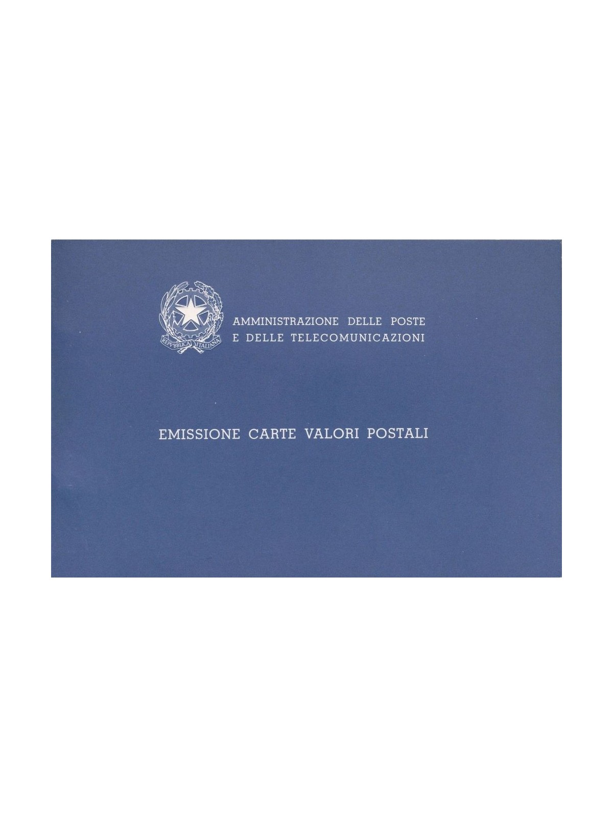 ITALY 1988 Official Italian Post Office Booklet