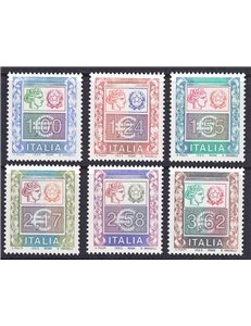 ITALY 2002 High values 6v MNH**