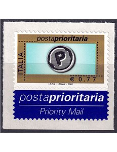 ITALY 2002 Priority mail €0.77 MNH**