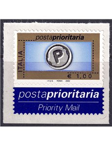 ITALY 2002 Priority mail €1.00 MNH**