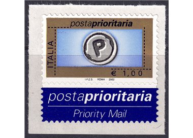 ITALIA 2002 Posta prioritaria € 1,00 MNH**