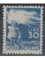 ITALY 1945-46 30£ Democratic MNH**