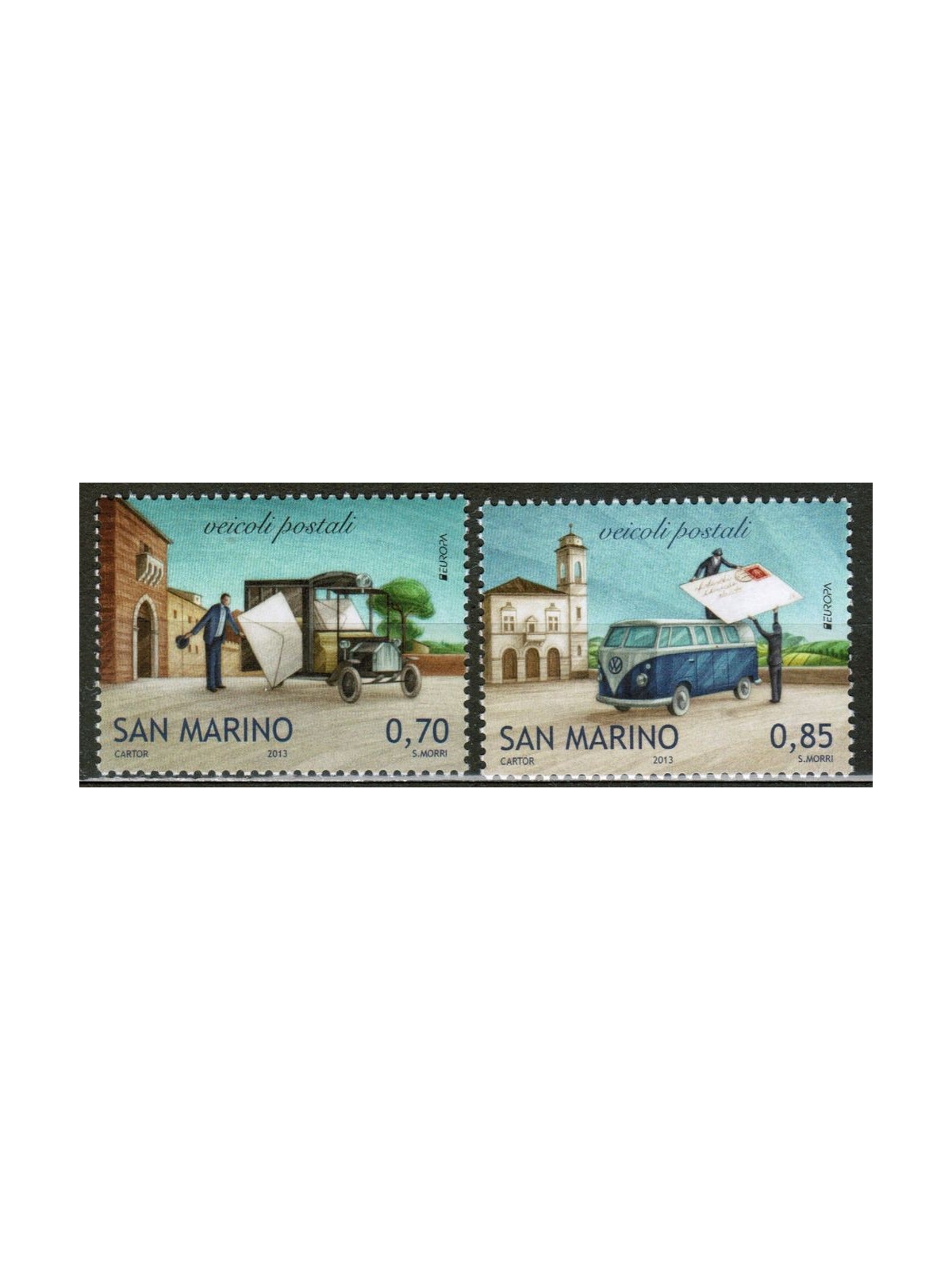SAN MARINO 2013 Europa 2v MNH**