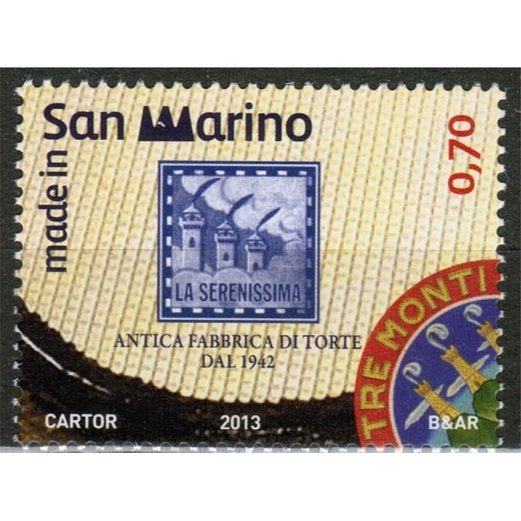 SAN MARINO 2013 Made in San Marino, the Serenissima MNH**
