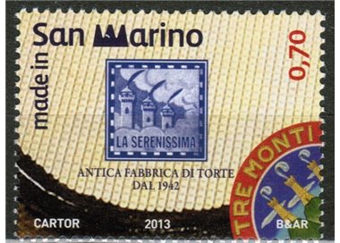 SAN MARINO 2013 Made in San Marino, la Serenissima MNH**