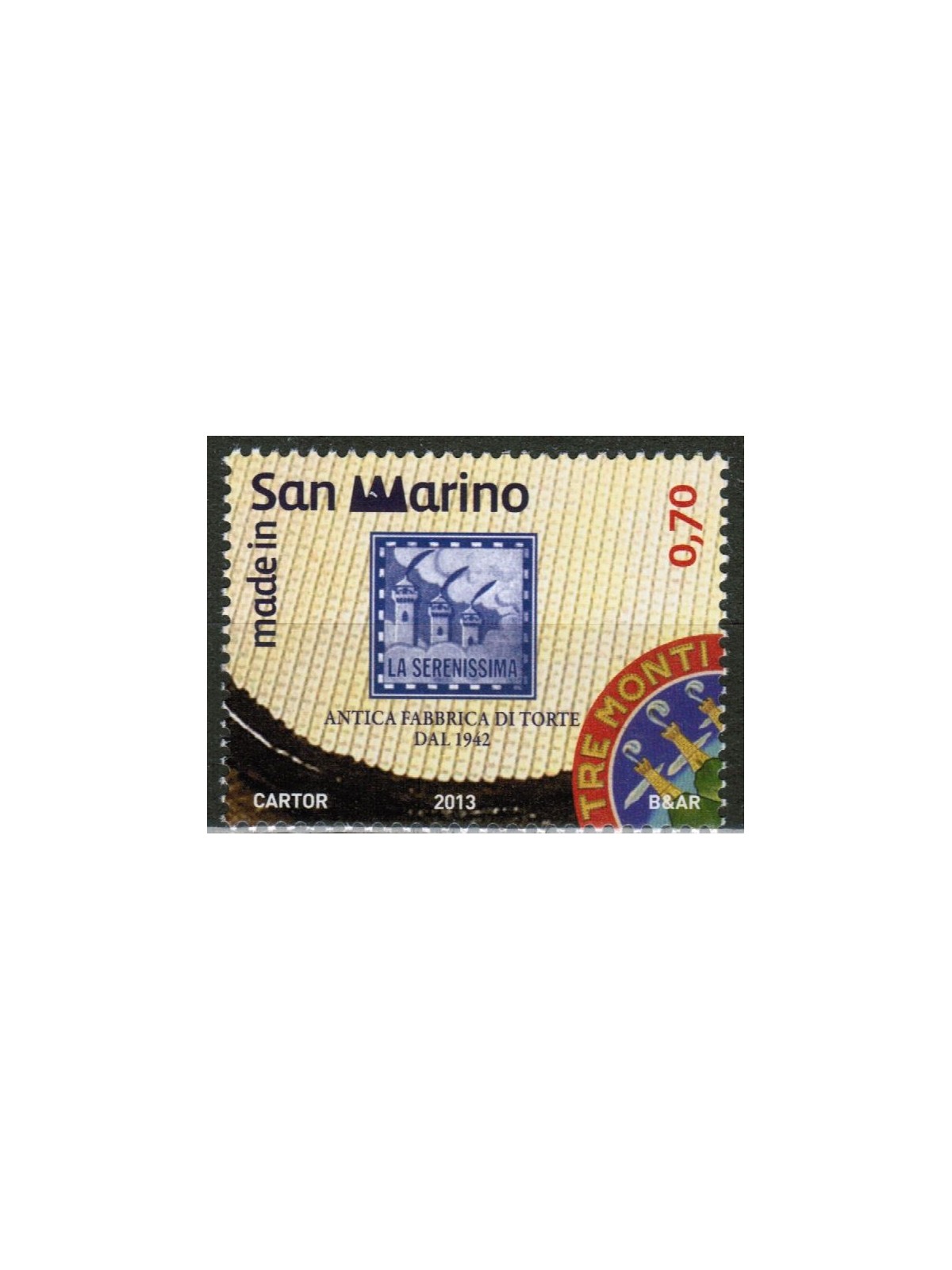 SAN MARINO 2013 Made in San Marino, la Serenissima MNH**