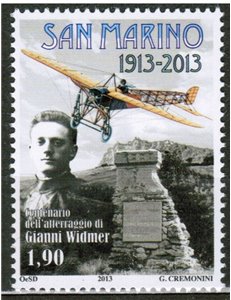 SAN MARINO 2013 Gianni Widmer MNH**