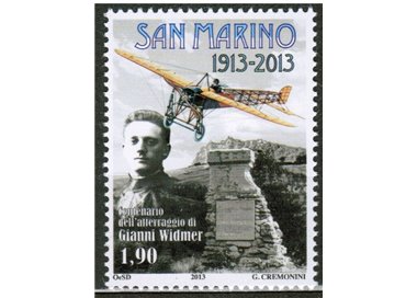 SAN MARINO 2013 Gianni Widmer MNH**