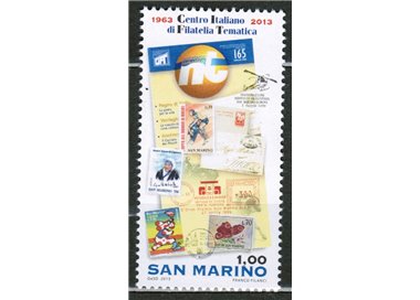SAN MARINO 2013 Centro italiano di filatelia tematica MNH**