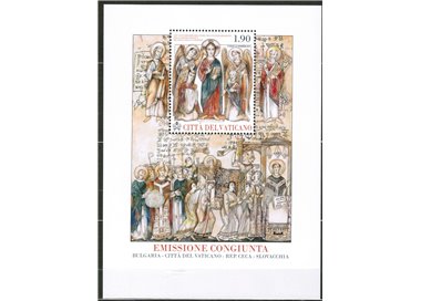 VATICANO 2013 Evangelizzazione Grande Moravia, Cirillo e Metodio BF MNH**