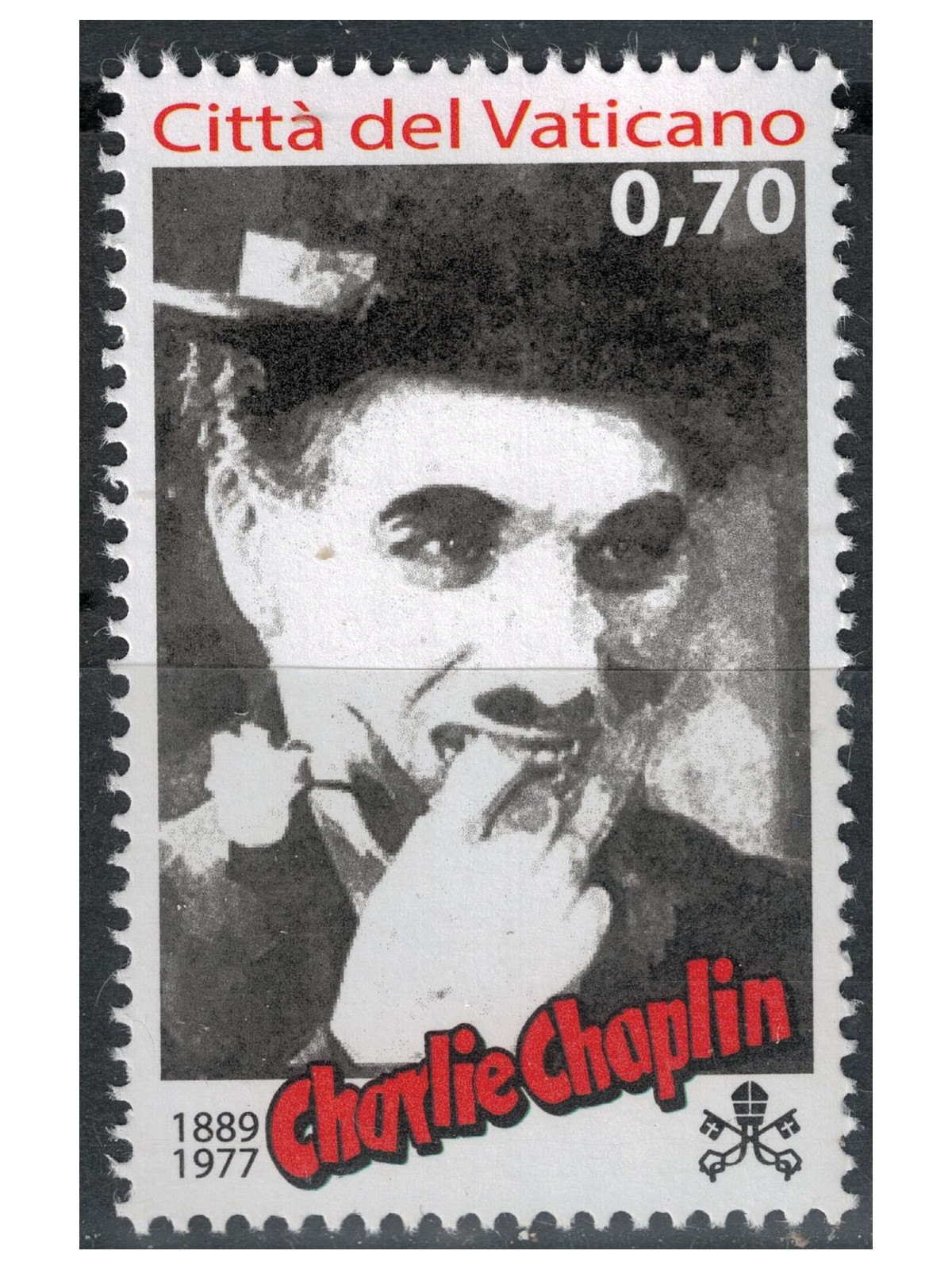 VATICAN 2014 Charlie Chaplin MNH**