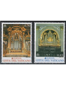 VATICANO 2014 Europa 2v MNH**