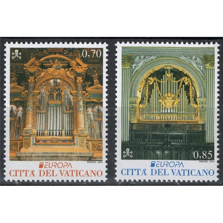 VATICAN 2014 Europe 2v MNH**