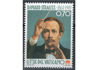 VATICAN 2014 Richard Strauss MNH**