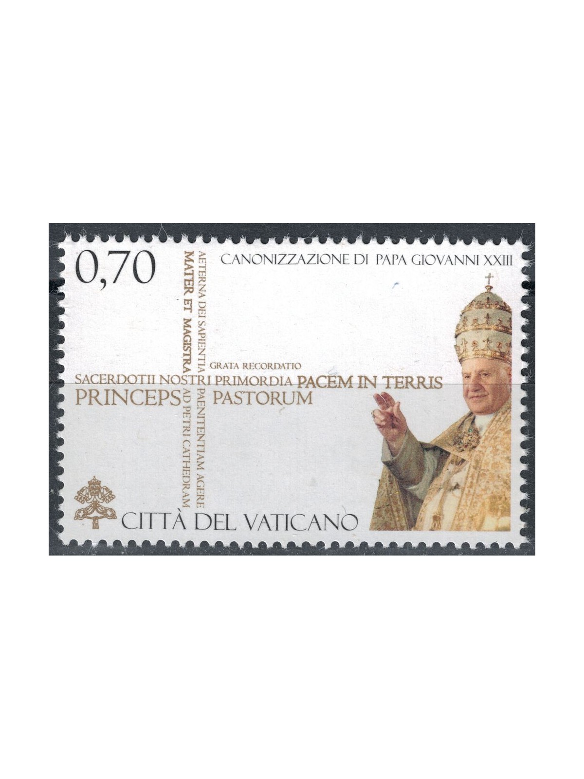 VATICANO 2014 Canonizzazione di Papa Giovanni XXIII MNH**